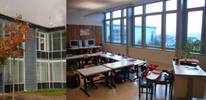 [Translate to čeština:] Ganztagesschule in D-Waldburg: 98 Lüftungsgeräte mit Wärmerückgewinnung im Brüstungsbereich